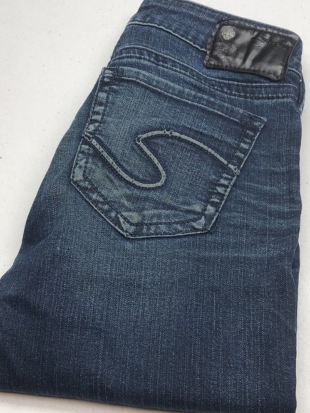 SILVER TUESDAY MIDRISE CAPRIS 25x25 😎